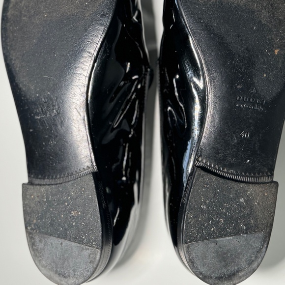 Patent Leather Gucci Loafers sz 40 - Picture 5 of 12